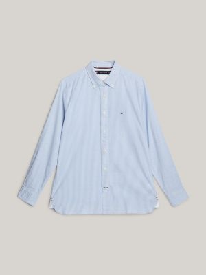 Regular Fit 1985 THFlex Shirt, Copenhagen Blue/White