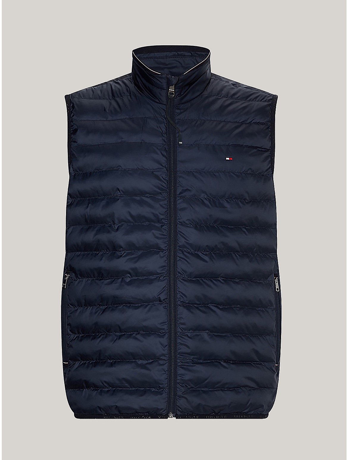 Tommy Hilfiger Packable Puffer Vest In Navy