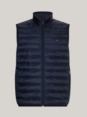 Lightweight Packable Puffer Vest, Navy