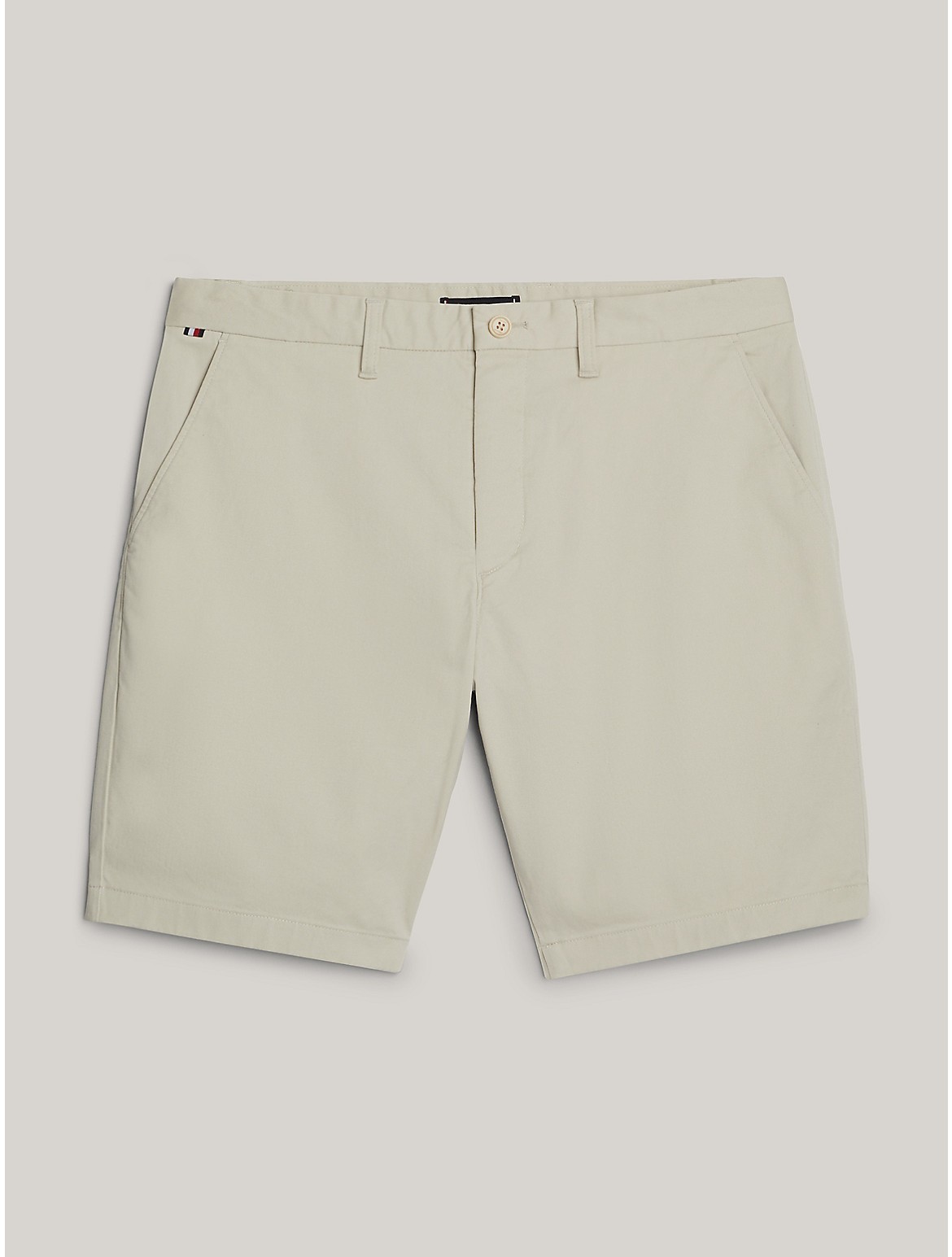 Tommy Hilfiger Harlem Relaxed Fit 1985 Chino Short In Bleached Stone
