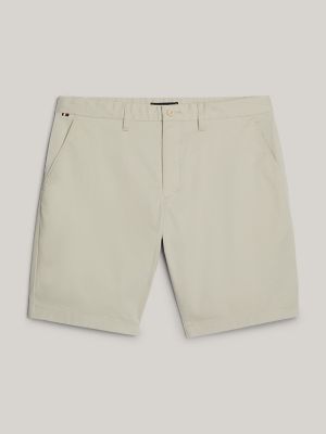 Harlem Relaxed Fit 1985 Chino Short, Bleached Stone