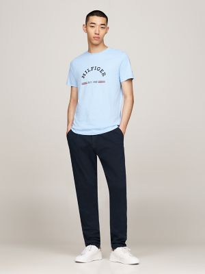 Slim Fit Arch Monotype Graphic T-Shirt | Tommy Hilfiger USA