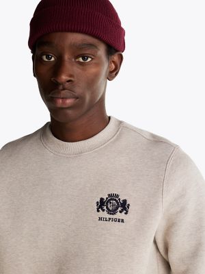 Embroidered Heritage Crest Sweatshirt