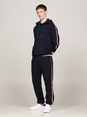 Signature Stripe Tape Jogger, Navy