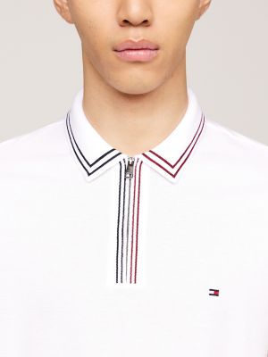 Tommy hilfiger tipped slim fit polo sales
