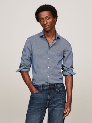 Slim Fit Geometric Print Shirt | Tommy Hilfiger USA
