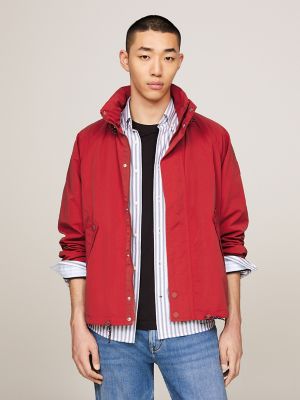 Red tommy hilfiger coat mens online