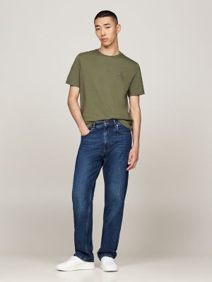 Tommy Logo T-Shirt, Battle Green