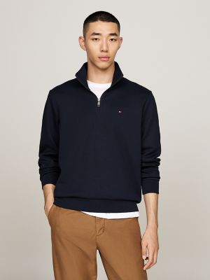 Intechno Knit Quarter-Zip Sweatshir, Navy