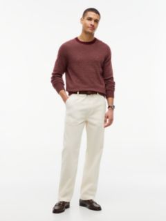 Lambswool Crewneck Sweater — Safari Canvas 2
