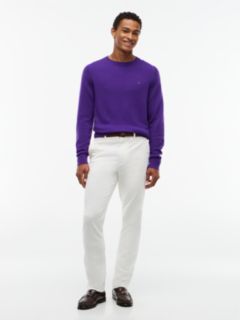 Lambswool Crewneck Sweater — Tuscan Grape 2