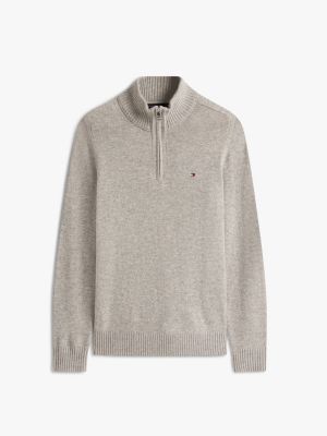 Wool Quarter-Zip Sweater | Tommy Hilfiger Canada