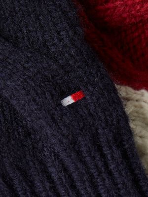 Flag Cable Knit Wool-Blend Sweater | Tommy Hilfiger USA