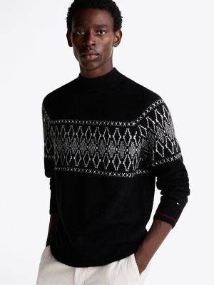 Black tommy sweater hotsell