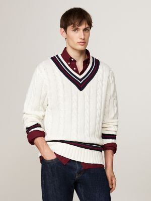 Cable knit cricket sweater best sale