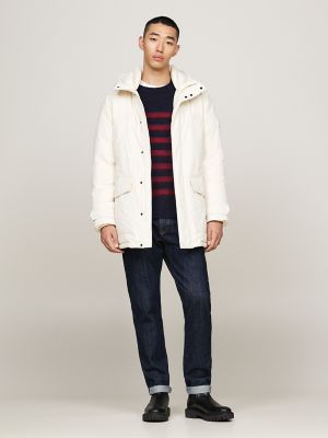 Rockie Hooded Down Parka, Ivory