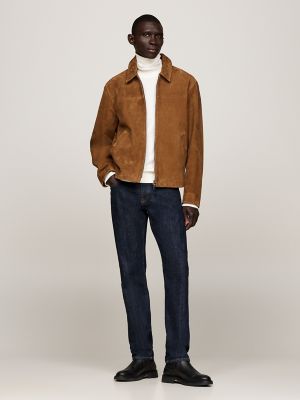 Tommy hilfiger suede jacket top