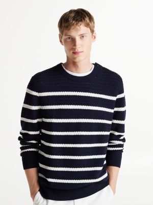 Stripe Wool Blend Sweater Tommy Hilfiger