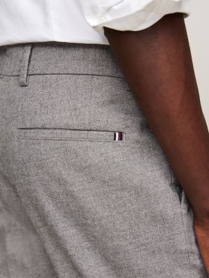 Straight Fit Brushed Marl Trouser Tommy Hilfiger