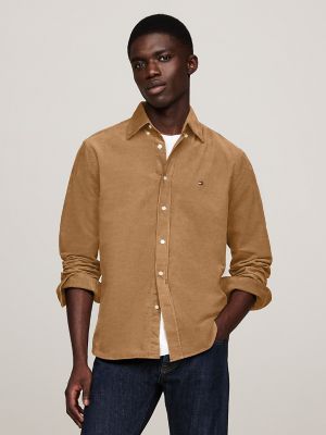 Corduroy shirt outfit best sale