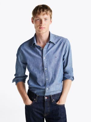 Regular Fit Chambray Shirt Tommy Hilfiger