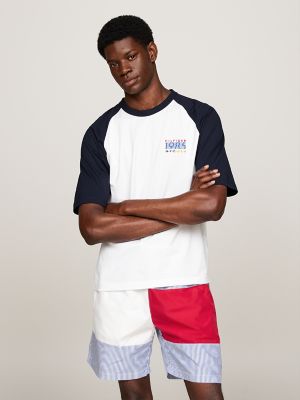Hilfiger Team Graphic T-Shirt, Navy/Ecru