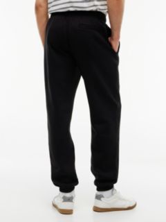 Solid Fleece Jogger — Black 4