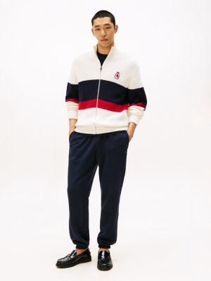 Solid Fleece Jogger, Navy