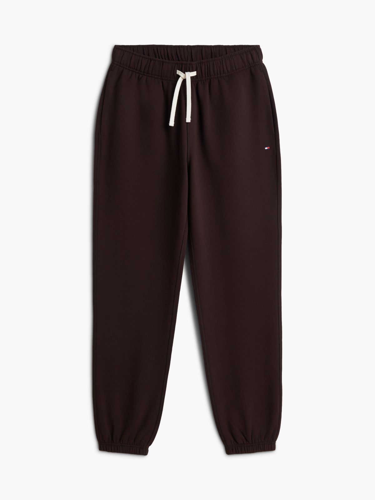 Solid Fleece Jogger — Chocolate