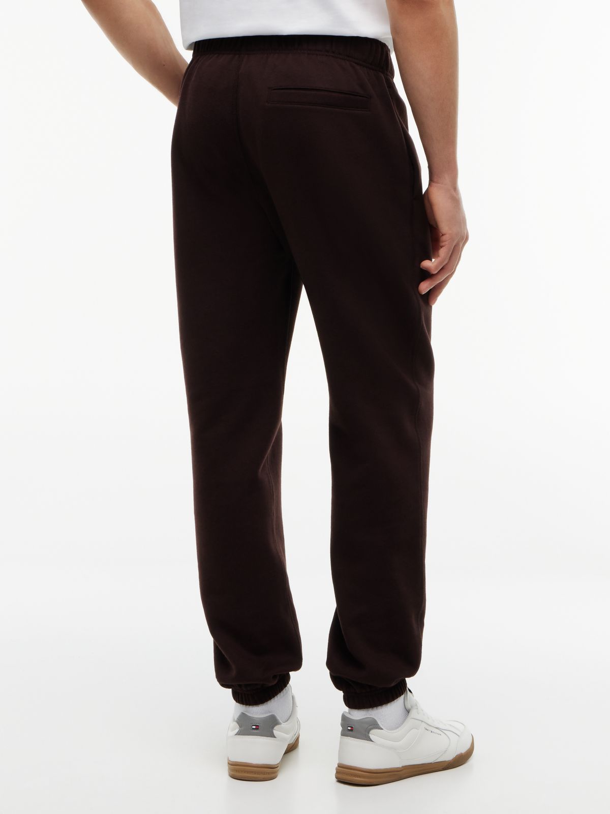 Solid Fleece Jogger — Chocolate