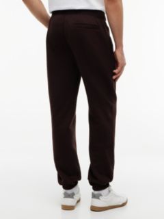Solid Fleece Jogger — Chocolate 4