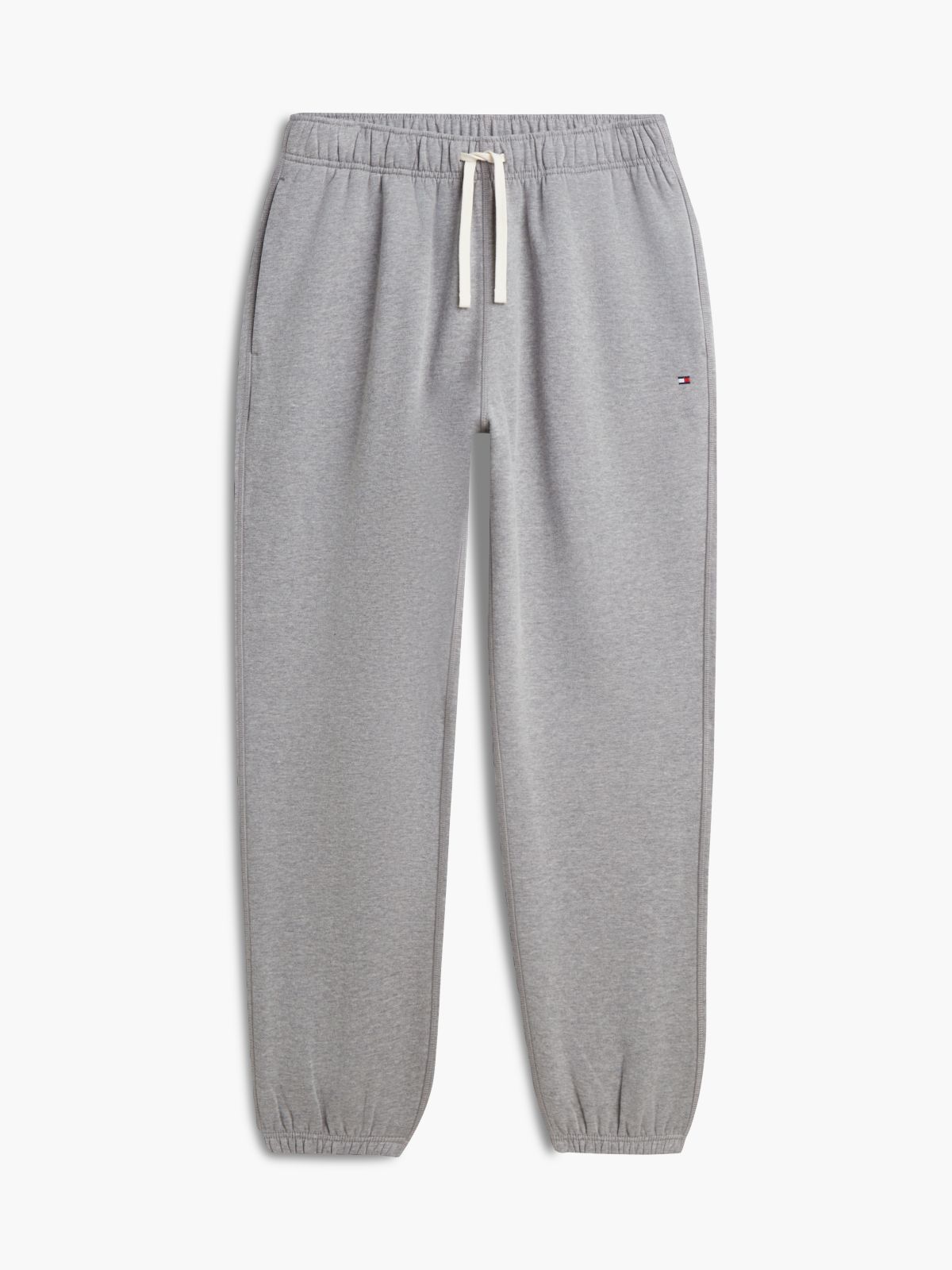 Solid Fleece Jogger — Grey Heather