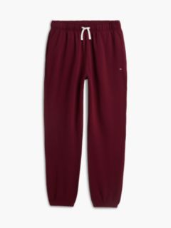 Solid Fleece Jogger — Burgundy 5