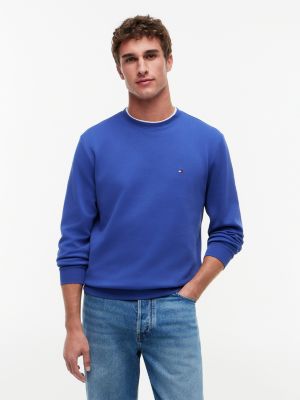 TH Performance Intechno Knit Sweatshirt, Pigment Blue