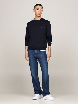 Scuba Knit Crewneck Sweatshirt, Navy