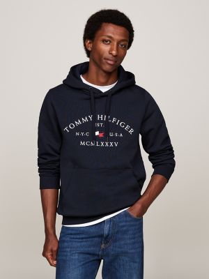 Tommy jeans americana badge hoodie sale