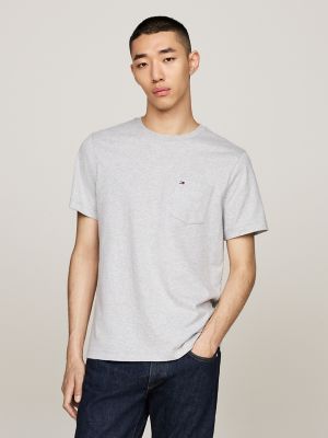 Tommy hilfiger light grey heather top