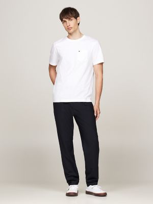 Tommy Pocket T-Shirt, White