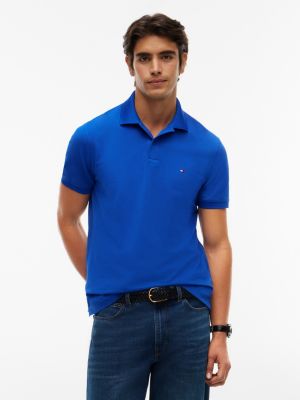Regular Fit TH Performance Tech Polo, Ancient Blue