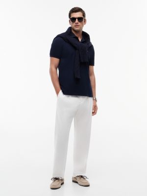 Мужские свитеры Tommy Hilfiger Regular Fit TH Performance Tech Polo — фото 2