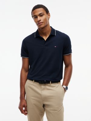 Regular Fit TH Performance Jersey Polo, Navy