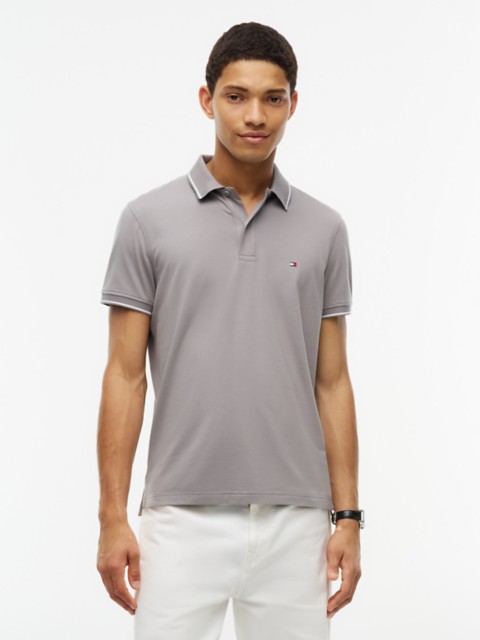 Мужские топы Tommy Hilfiger Regular Fit TH Performance Jersey Polo