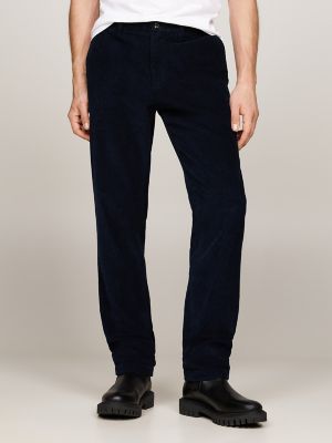 Straight Corduroy Chino, Navy