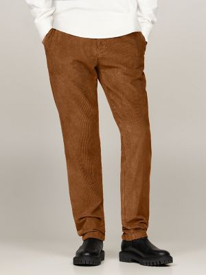Straight Corduroy Chino, Highland Khaki