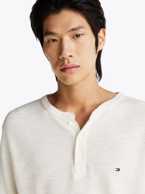 Long Sleeve Knit Henley Shirt Tommy Hilfiger Canada