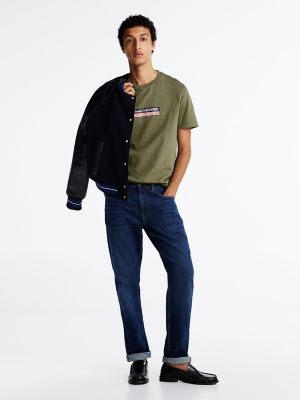 Hilfiger Box Logo T-Shirt, Battle Green