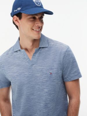 Мужские топы Tommy Hilfiger Regular Fit Textured Oxford Slub Polo — фото 3