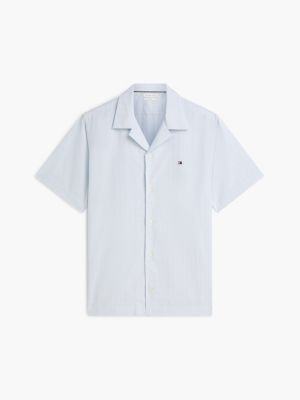 Мужские рубашки Tommy Hilfiger Regular Fit Dobby Camp Shirt — фото 5
