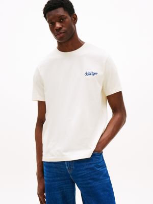 Relaxed Fit Graphic T-Shirt, Ivory Petal