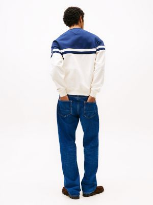 Monotype Logo Colorblock Sweatshirt | Tommy Hilfiger